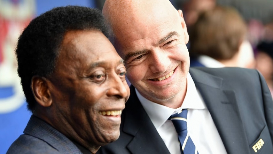 Chủ tịch FIFA: “Pele là "bất tử", luôn ở bên chúng ta mãi mãi”